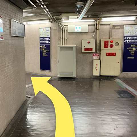 ③道順3　四条烏丸地下道
